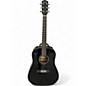 Used Fender CD60 Dreadnought Black Acoustic Guitar thumbnail