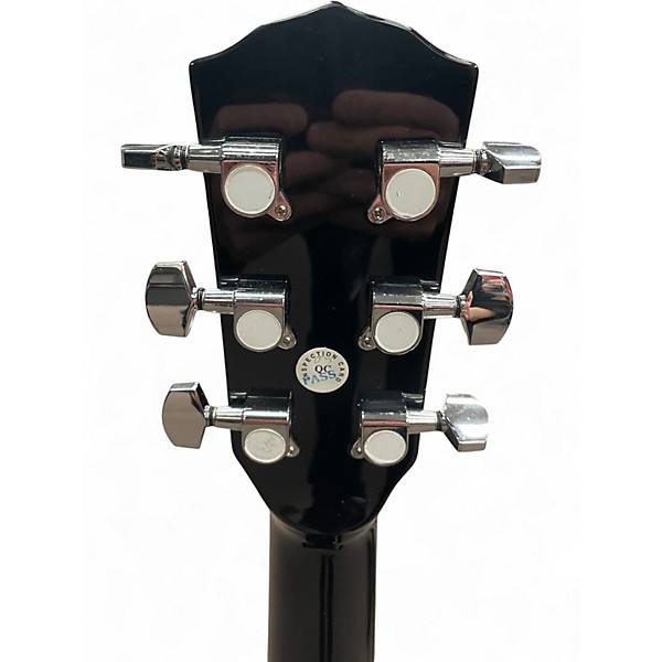 Used Fender CD60 Dreadnought Black Acoustic Guitar