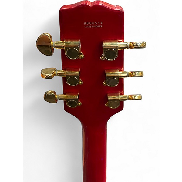 Used Hamer ECHOTONE ES-335 Cherry Hollow Body Electric Guitar