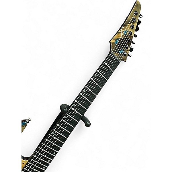 Used Legator X7F CALIFORNIA BUCKEYE BURL Solid Body Electric Guitar