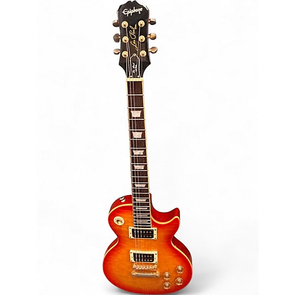 Used Epiphone Les Paul Ultra Cherry Sunburst Solid Body Electric Guitar