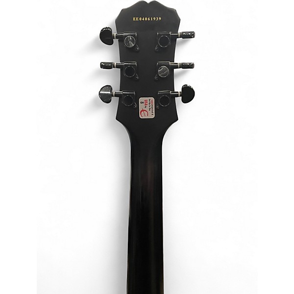 Used 2004 Epiphone SG Goth G400 Black Solid Body Electric Guitar