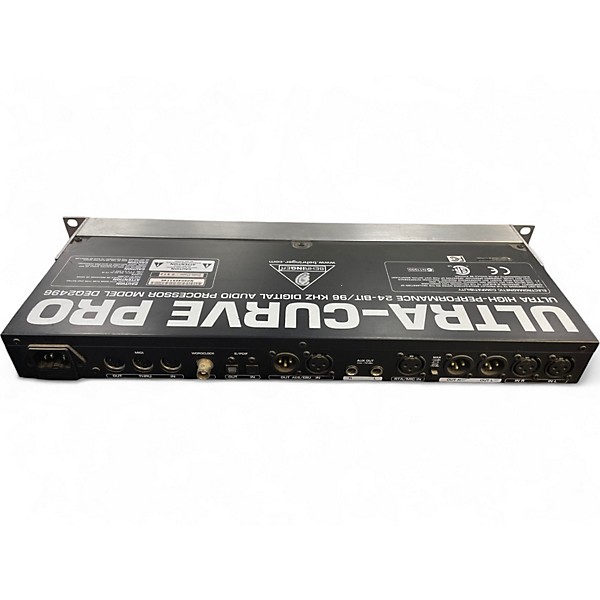 Used Behringer DEQ2496 Ultra-Curve Pro Equalizer