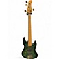 Used Sire Marcus Miller V10 5-String Trans Green Electric Bass Guitar thumbnail