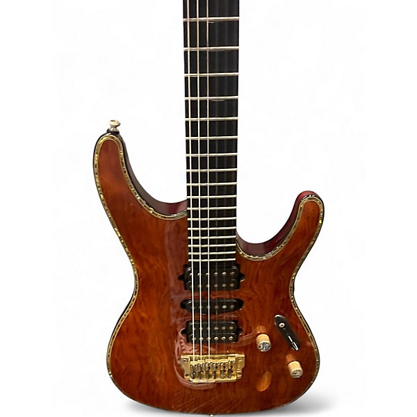 Used Ibanez SIX70FDBG Iron Label Natural Solid Body Electric Guitar