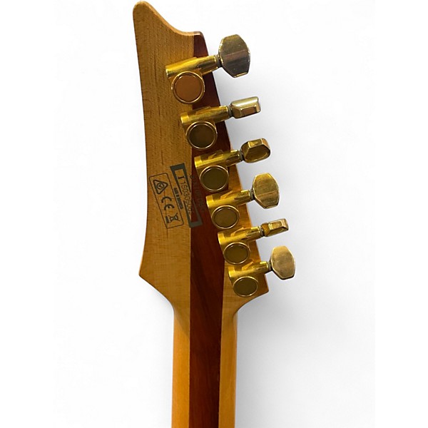Used Ibanez SIX70FDBG Iron Label Natural Solid Body Electric Guitar