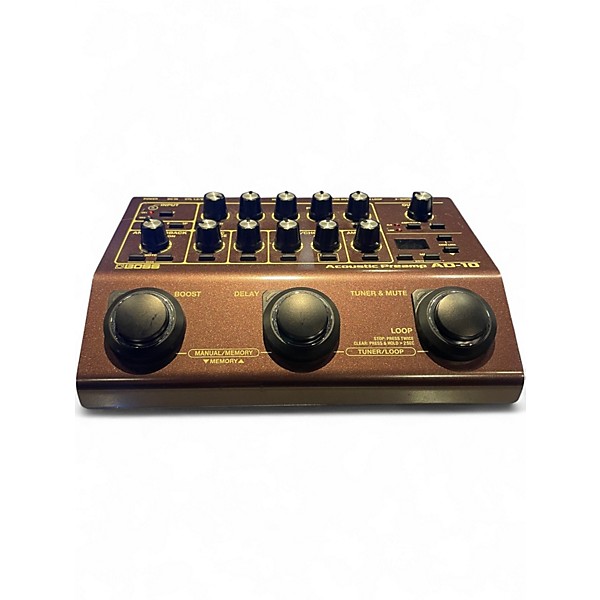 Used BOSS AD10 Acoustic Preamp Effect Processor
