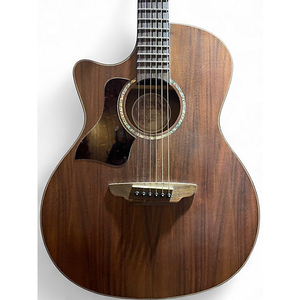 Used Luna High Tide LH Koa Acoustic Electric Guitar