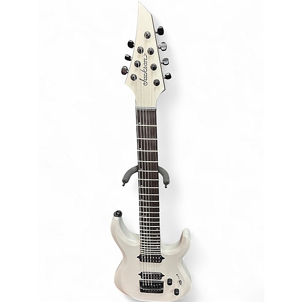 Used Jackson Pro Series Dinky DK Modern Evertune 7 Primer Gray Solid Body Electric Guitar