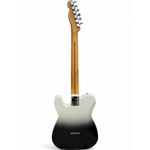 Used Fender Player Plus Telecaster 2 TONE BLACK/WHITE Solid Body Electric Guitar