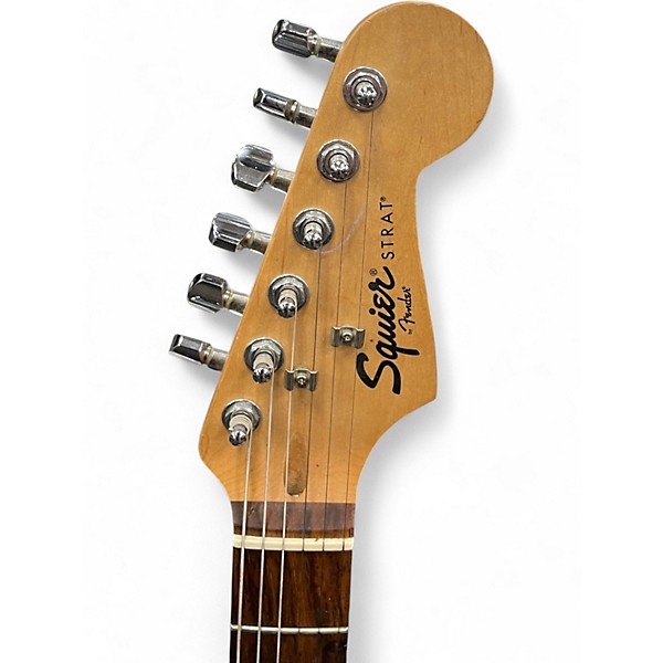 Used Squier Affinity Stratocaster 2 Color Sunburst Solid Body Electric Guitar