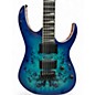 Used Ibanez GRGR221 Aqua Burst Solid Body Electric Guitar