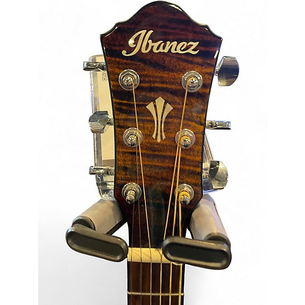 Used Ibanez AEG70L TIGER BURST Acoustic Electric Guitar