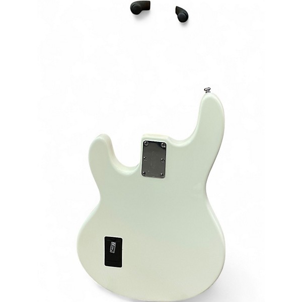 Used Sterling by Music Man RAY24CA Olympic White Electric Bass Guitar