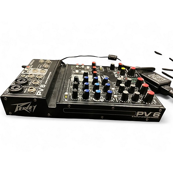 Used Peavey pv6 Unpowered Mixer