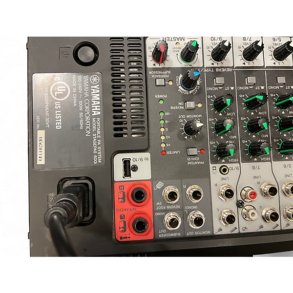 Used Yamaha Stagepas 600I Sound Package
