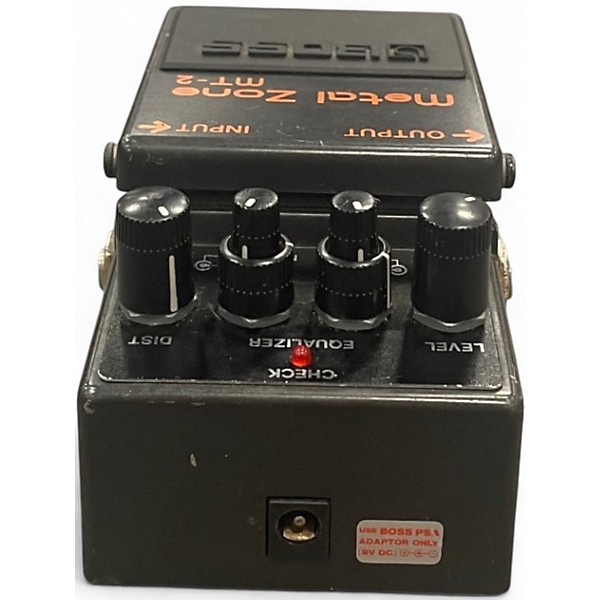 Used BOSS MT2 Metal Zone Distortion Effect Pedal