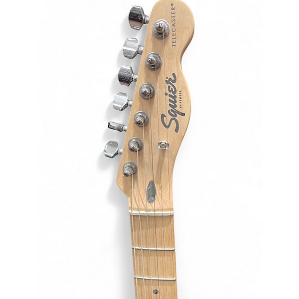 Used Squier Telecaster Butterscotch Blonde Solid Body Electric Guitar