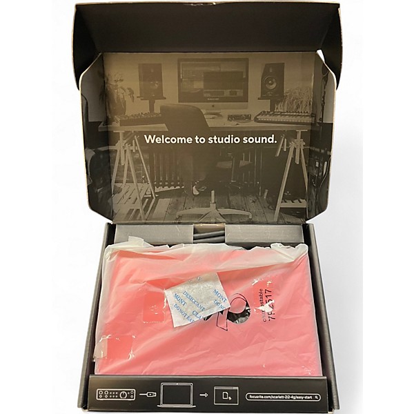 Used Focusrite Scarlett 2i2 Audio Interface