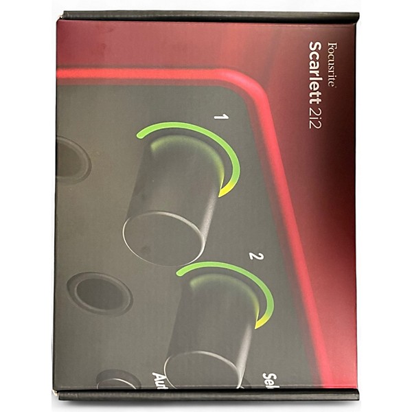 Used Focusrite Scarlett 2i2 Audio Interface