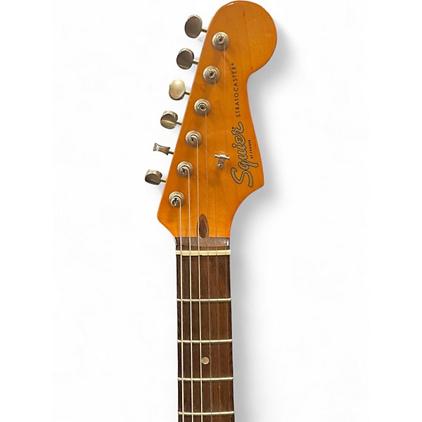 Used Squier Classic Vibe 1960S Stratocaster Candy Apple Red Solid Body Electric Guitar