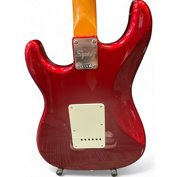 Used Squier Classic Vibe 1960S Stratocaster Candy Apple Red Solid Body Electric Guitar