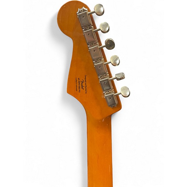 Used Squier Classic Vibe 1960S Stratocaster Candy Apple Red Solid Body Electric Guitar