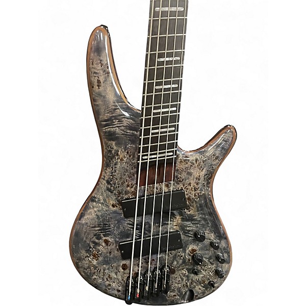 Used Ibanez WORKSHOP SRMS805 DEEP TWILIGHT Electric Bass Guitar