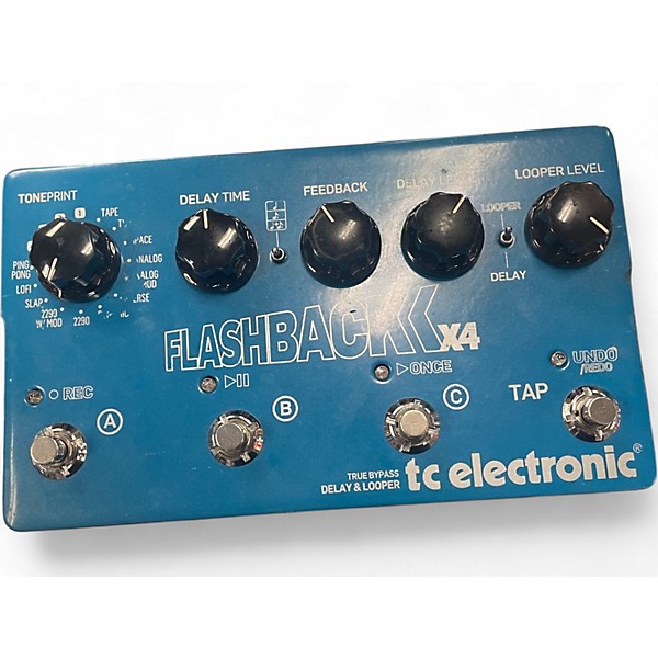 Used TC Electronic Flashback X4 Delay And Looper Effect Pedal