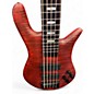 Used Spector Euro 5LX amber flame Electric Bass Guitar