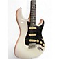 Used Fender American Performer Stratocaster SSS Aged White Solid Body Electric Guitar