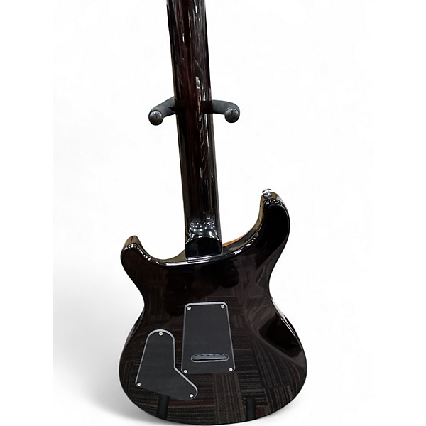 Used PRS SE Custom 24 Black Gold Burst Solid Body Electric Guitar