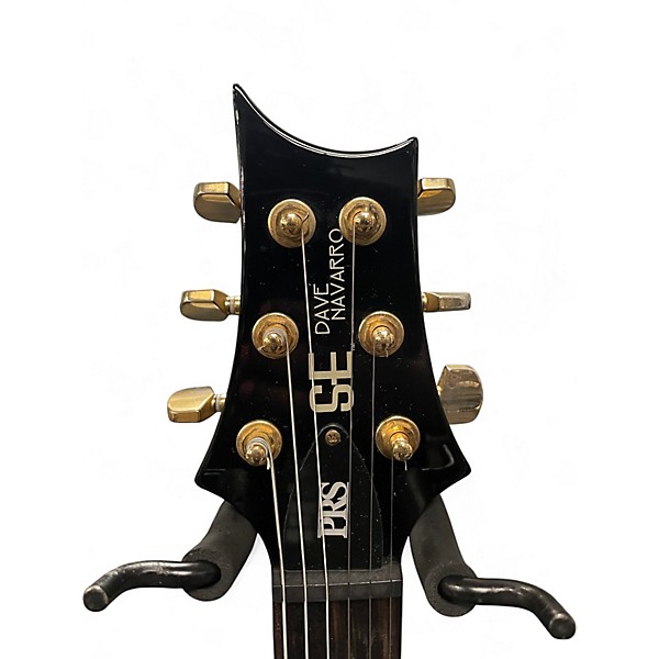 Used PRS Dave Navarro Signature SE Black Solid Body Electric Guitar