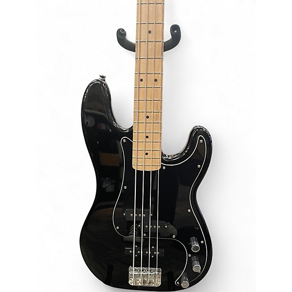 Used Squier Affinity Precision Bass Black Electric Bass Guitar