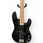 Used Squier Affinity Precision Bass Black Electric Bass Guitar