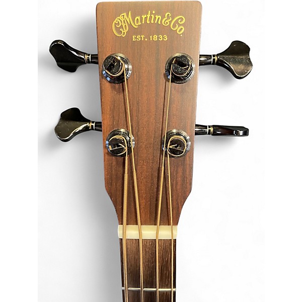 Used 2010 Martin BC-16GTE Natural Acoustic Bass Guitar