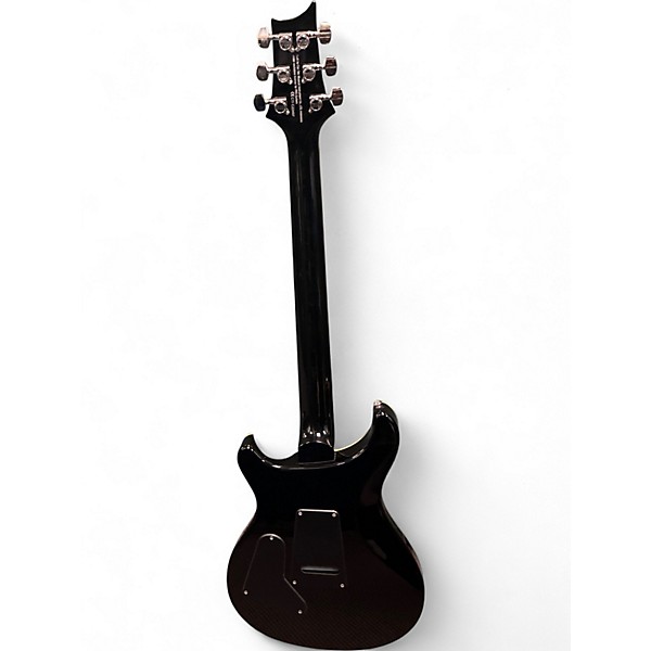 Used PRS SE Custom 24 Burl Blue Solid Body Electric Guitar