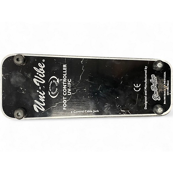 Used Dunlop Uni-Vibe W/ UV-IFC FOOT CONTROLLER Effect Pedal