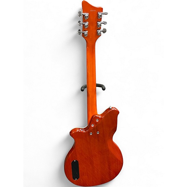 Used Airline MAP  ORANGE FLAMEBURST Solid Body Electric Guitar