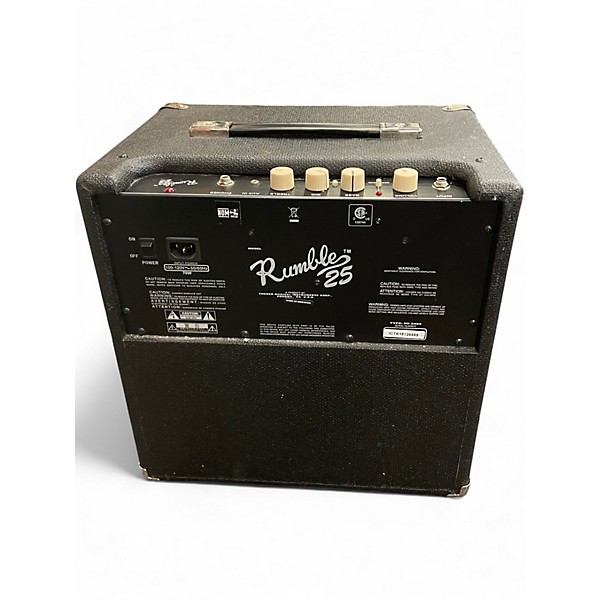 Used Fender Rumble 25 25W 1x8 Bass Combo Amp