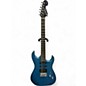 Used Washburn x series pro Blue Solid Body Electric Guitar thumbnail