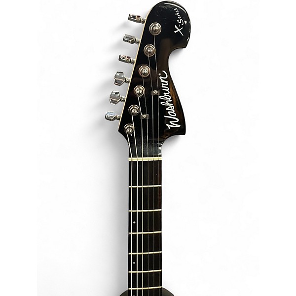 Used Washburn x series pro Blue Solid Body Electric Guitar