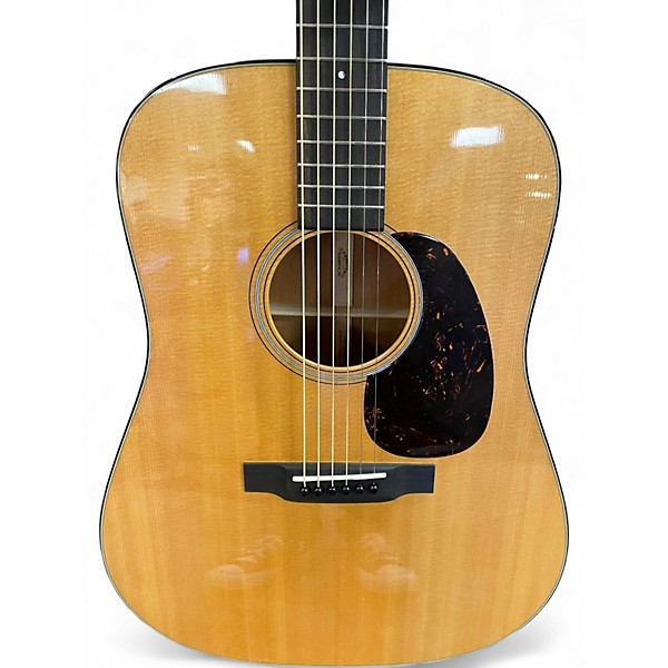 Used Martin D18 Natural Acoustic Guitar
