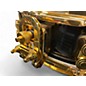Used PDP by DW 4X13 PDP Eric Hernandez Signature Snare Drum Black and Gold Drum