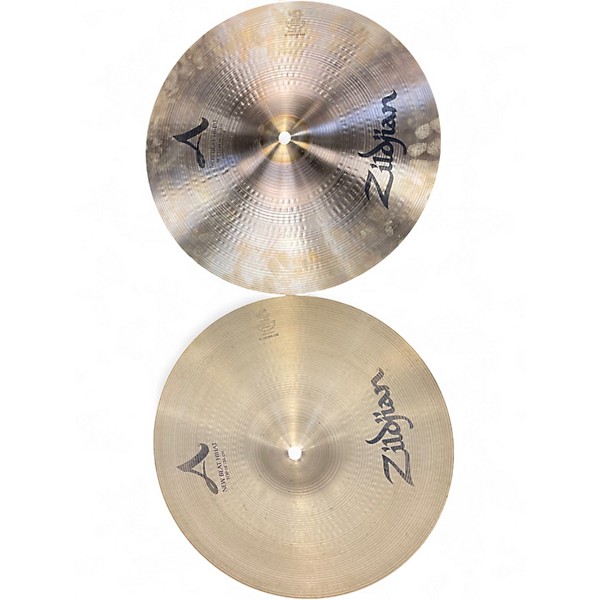 Used Zildjian 14in New Beat Hi Hat Pair Cymbal