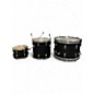 Used Pearl 3 Piece Export Black Drum Kit