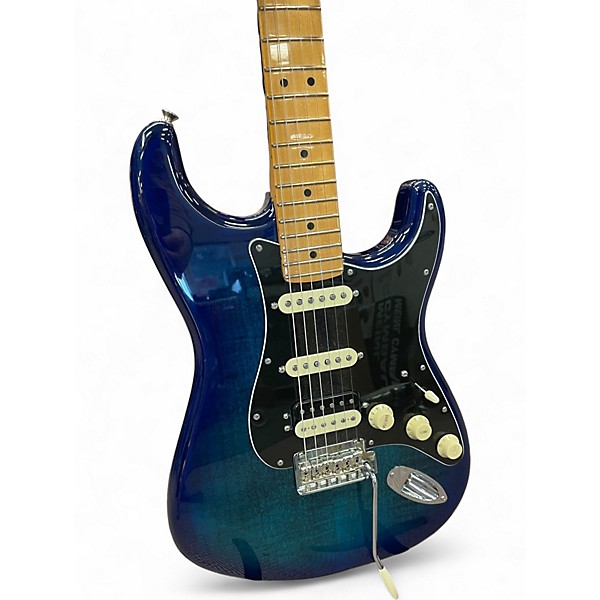 Used Fender Player Stratocaster HSS Blue Burst Solid Body Electric Guitar
