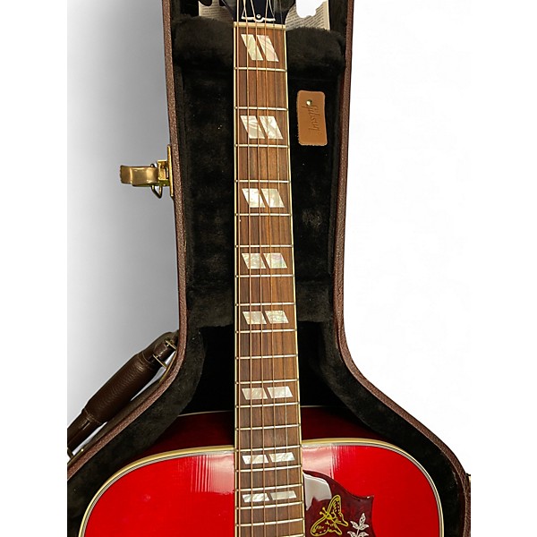 Used 2018 Gibson Hummingbird 2 Color Sunburst Acoustic Electric Guitar