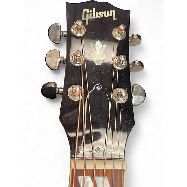 Used 2018 Gibson Hummingbird 2 Color Sunburst Acoustic Electric Guitar