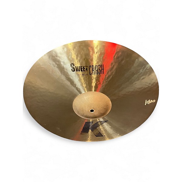 Used Zildjian 19in K Sweet Crash Cymbal
